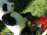 Red Riding Hood fucked outdoors