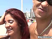 Sex with leggy fresh latin redhead gf Isadora on livecam