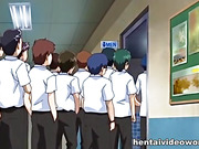 Hentai schoolgirl squirt in the classroom
