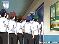 Hentai schoolgirl squirt in the classroom