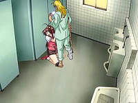 Nasty hentai fucking in the hospital